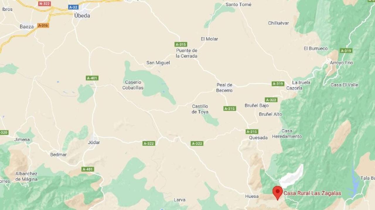 Alojamiento Rural Las Zagalas Affittacamere Tiscar Esterno foto